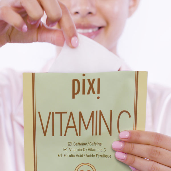 Vitamin-C Sheet Mask - Brightening & Energizing Face Mask with