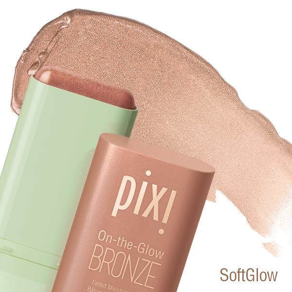 On the Glow Trio - Blush, Bronze & Highlighter Stick Set - Pixi Beauty