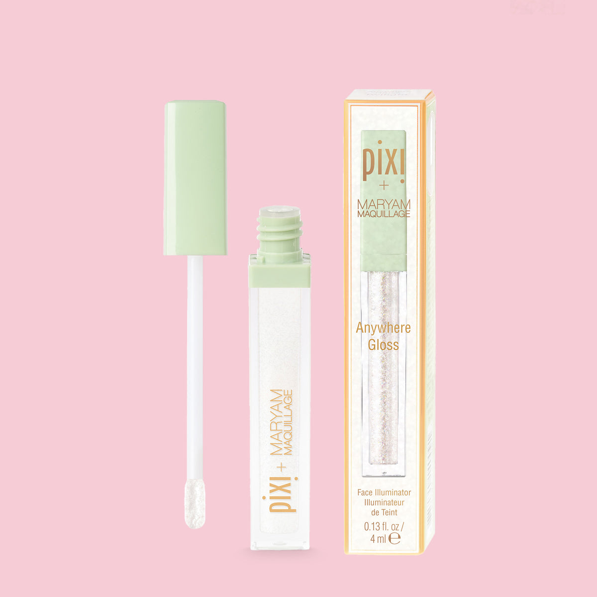 Pixi + Maryam Maquillage AnyWhere Gloss Twilight product open with box