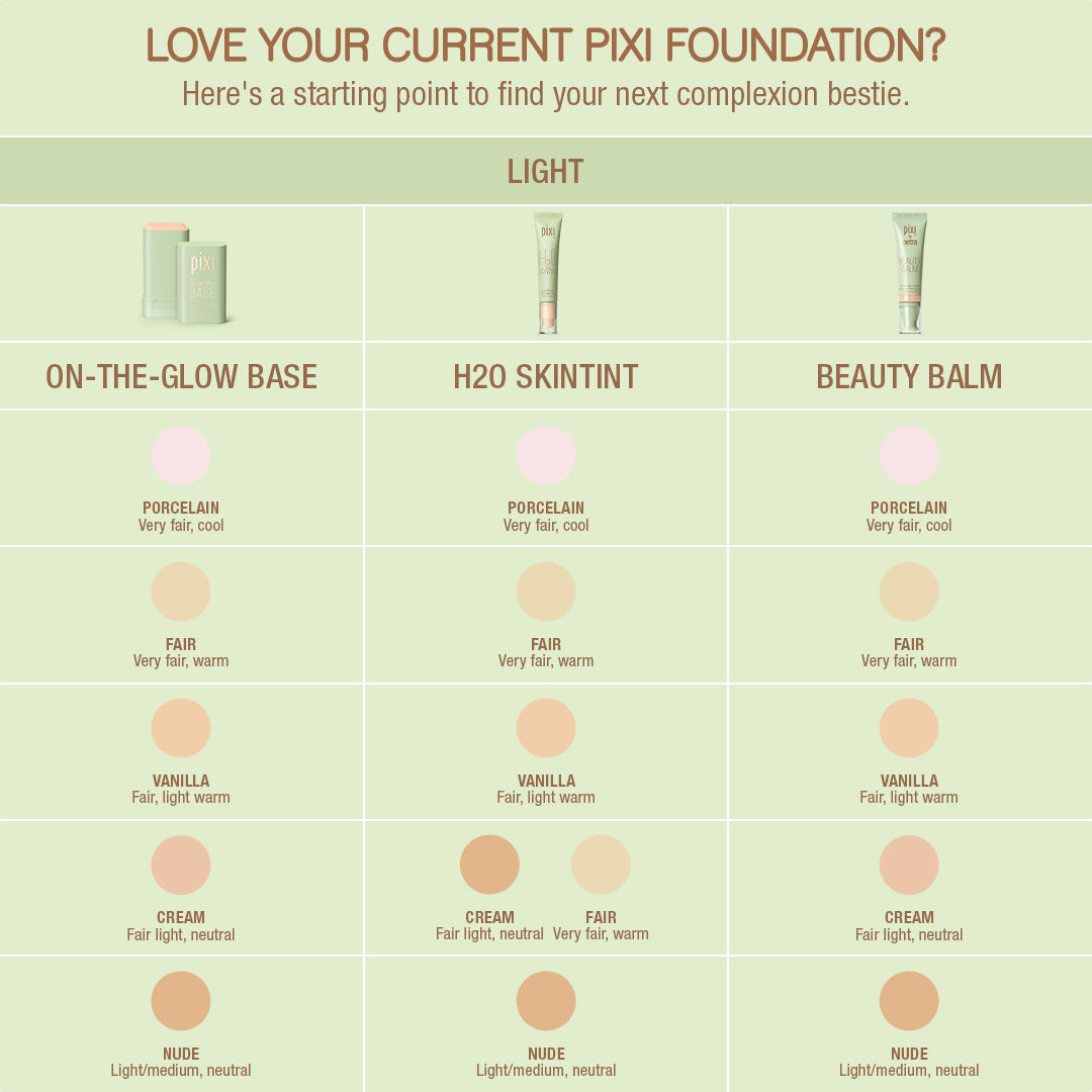 Pixi Foundation Base H2O Skintint and Beauty Balm