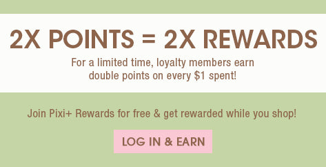 Loyalty members earn double points on every $1 spend!