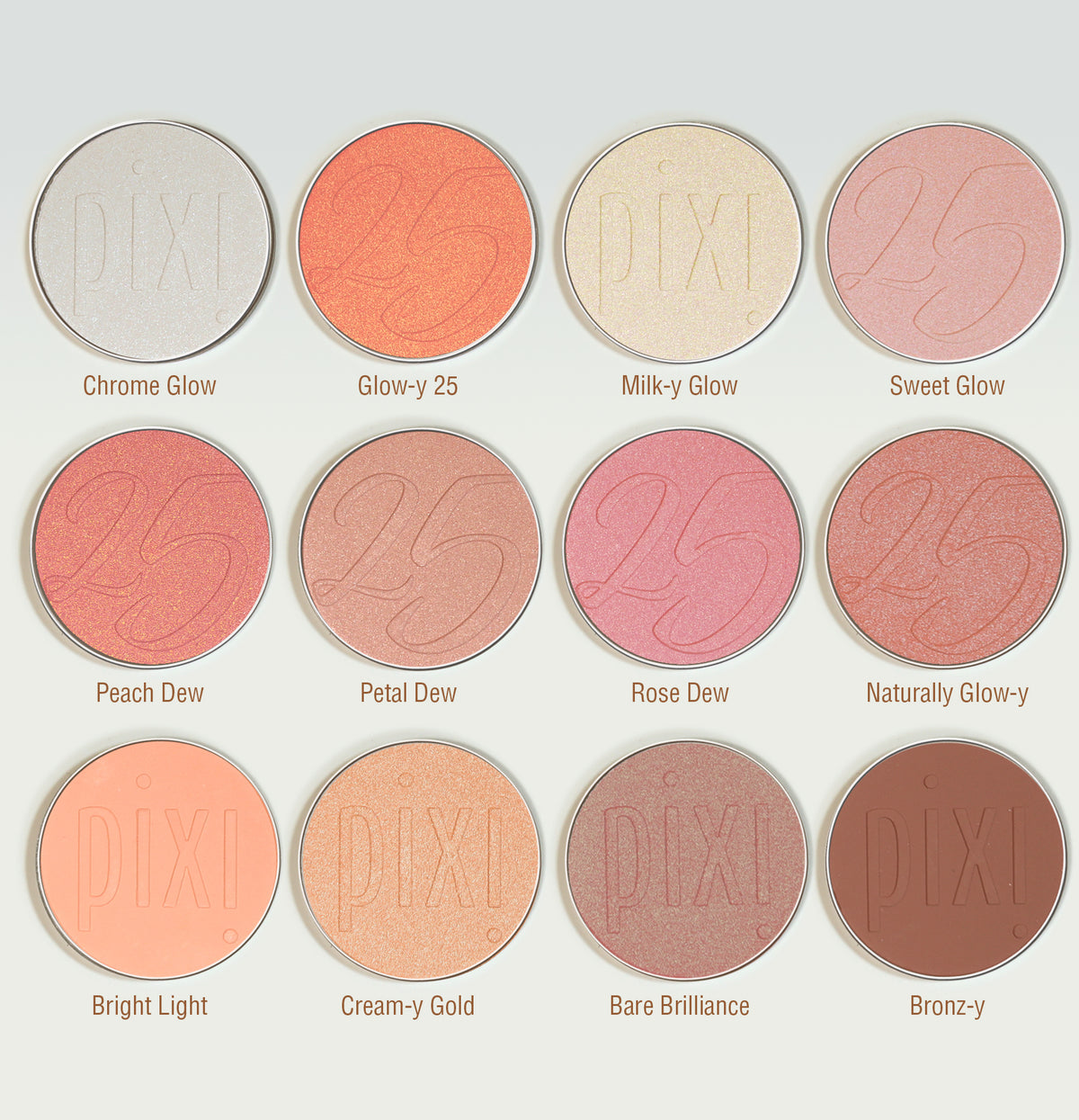 Own-Your-Glow Palette shades