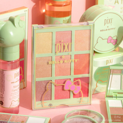 Pixi + Hello Kitty Chrome Glow Palette  View 2 of 13