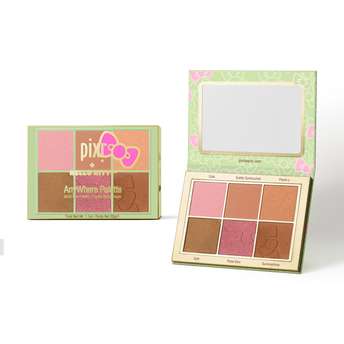 Pixi + Hello Kitty AnyWhere Palette Open