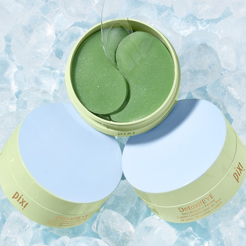 Pixi DetoxifEYE Depuffing Eye Patches in ice