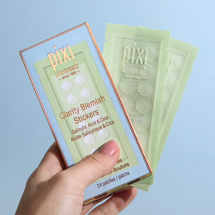 Introducing the New Clear Skin Go-To… Clarity Blemish Stickers – Pixi Beauty