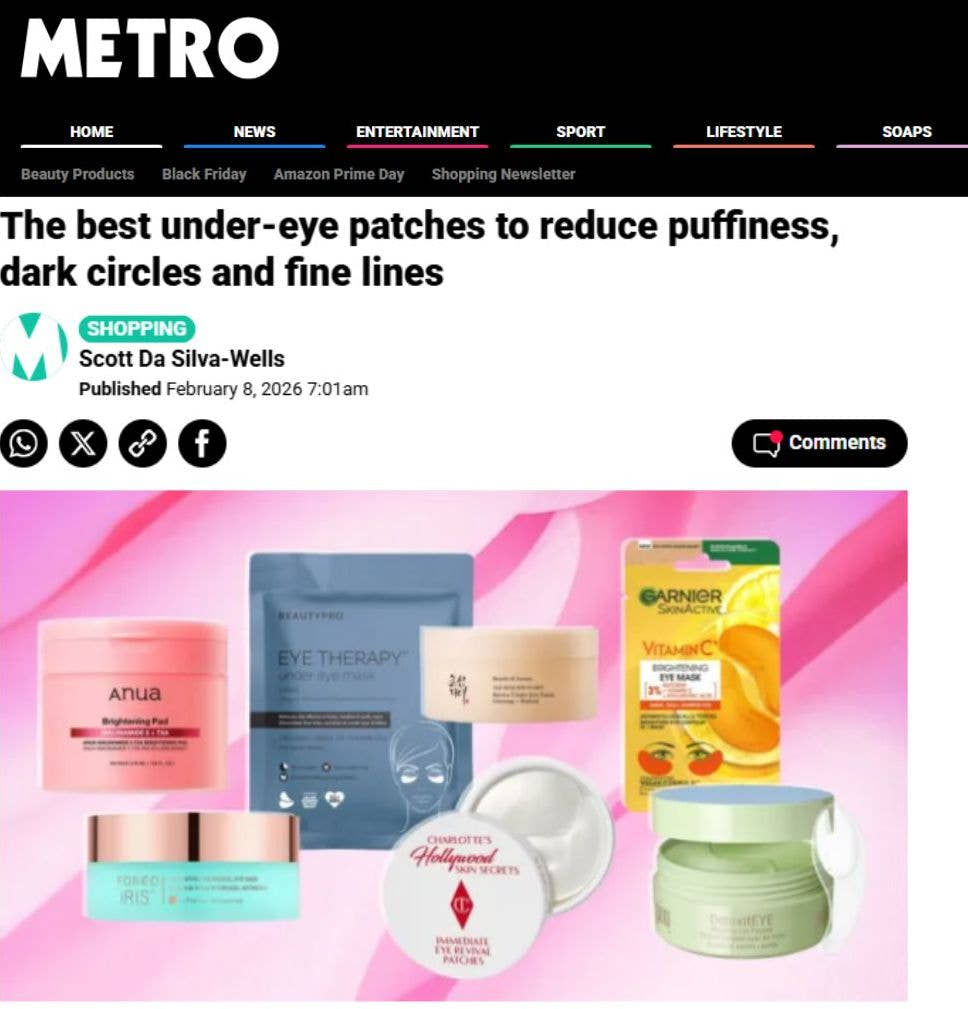 The best under-eye patches to reduce puffiness, dark circles and fine lines
