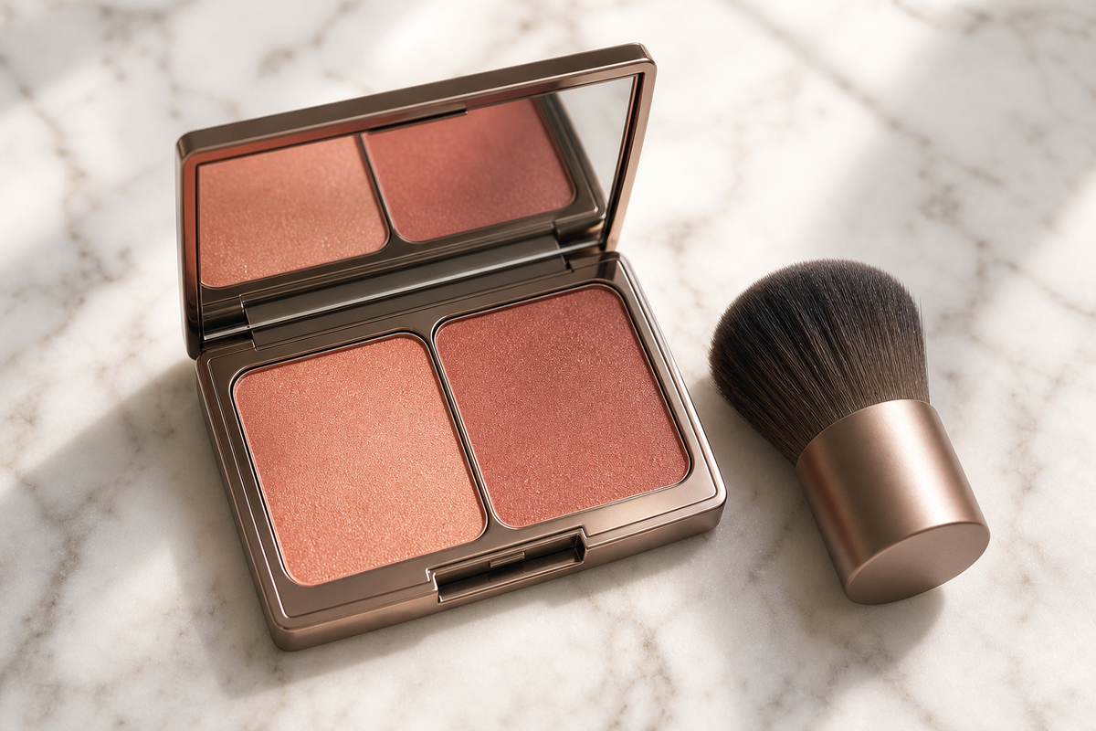 Blush that builds a natural, glowing flush
