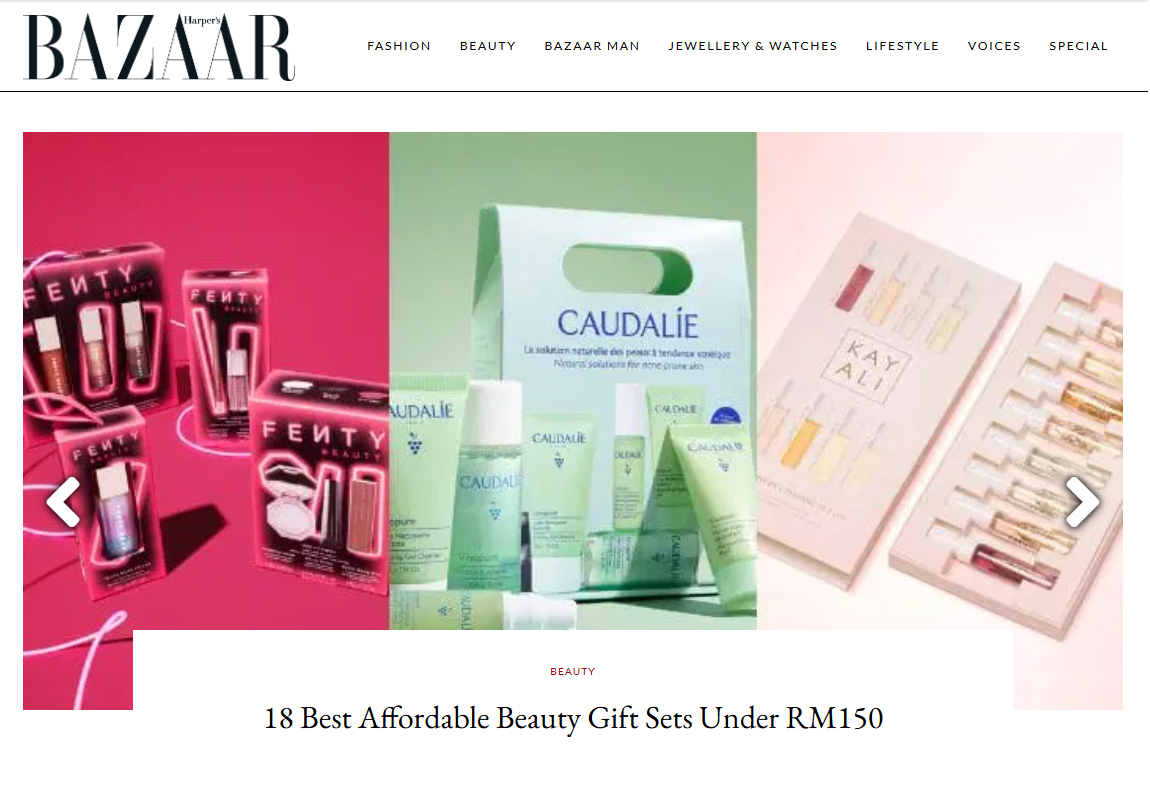 Harper's Bazaar Malaysia: 18 Best Affordable Beauty Gift Sets Under $35