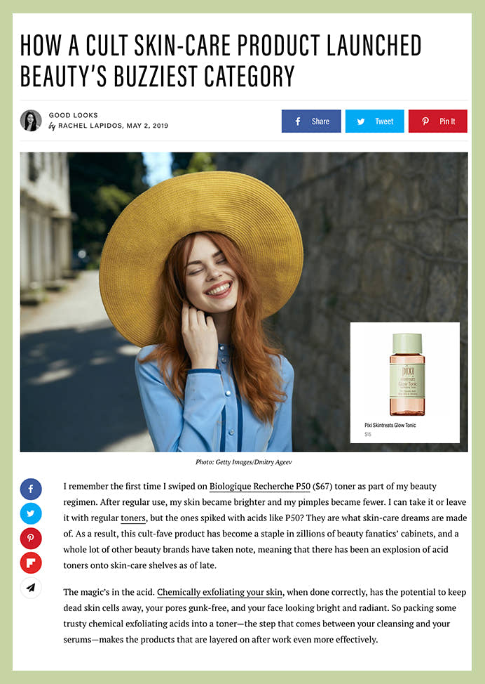 Well and Good: HOW A CULT SKIN-CARE PRODUCT LAUNCHED BEAUTY’S BUZZIEST CATEGORY