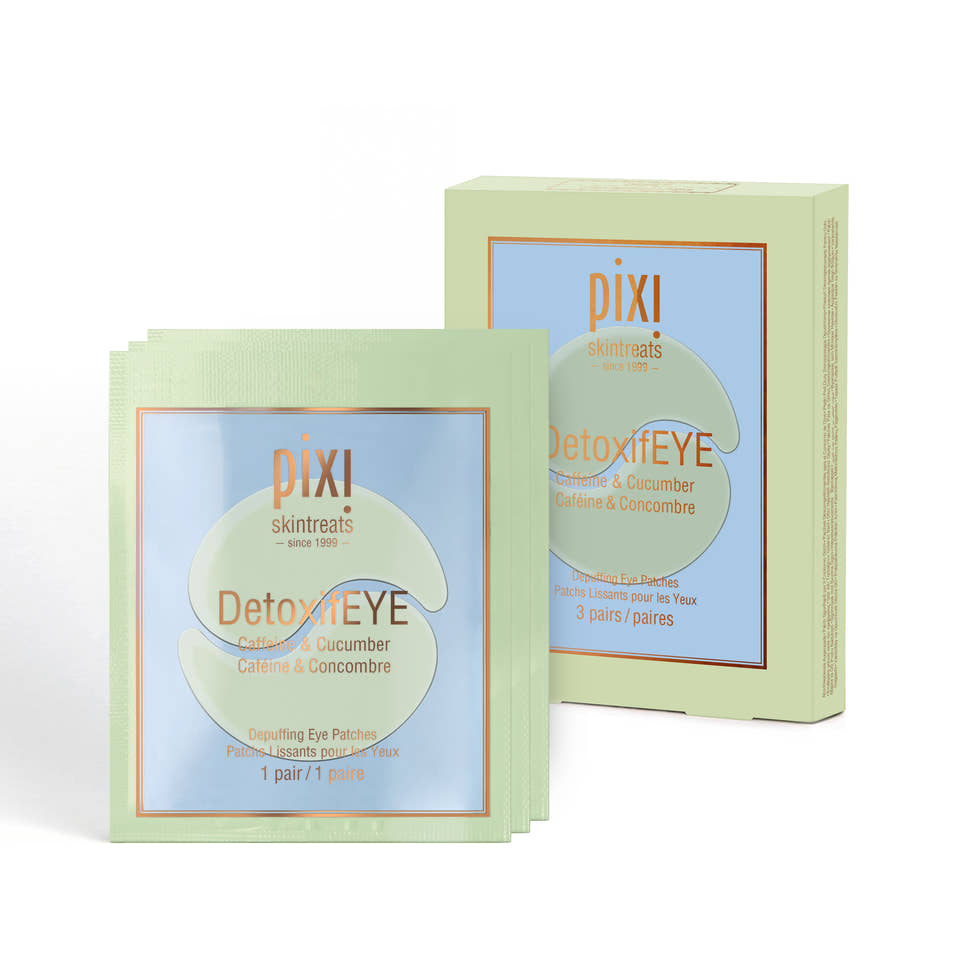  PIXI DetoxifEYE eye patches packaging on a white background view 1