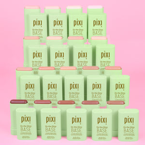 On-the-Glow base shades line up