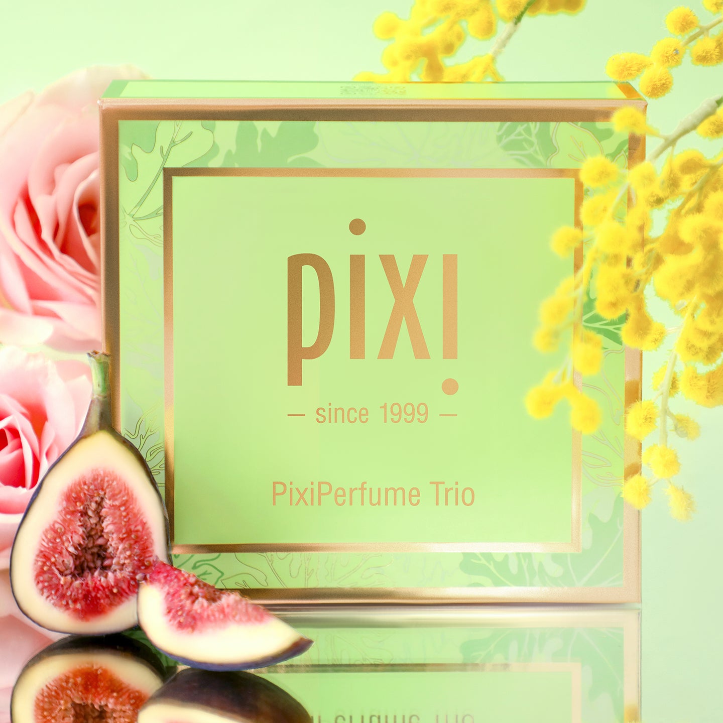 13-piece perfume & beauty bundle! ✨ PixiPerfume Eau de Parfum - Gift Trio - Fig, Rose & Mimosa - Pixi