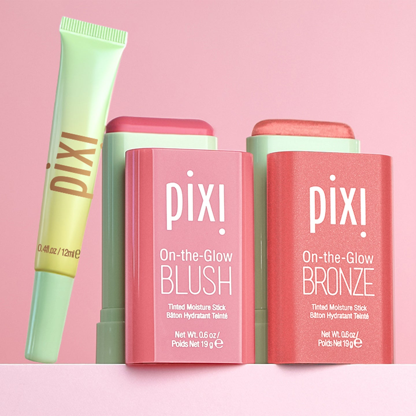Glow & Go Trio - Lip & Cheek Glow Essentials - Pixi Beauty