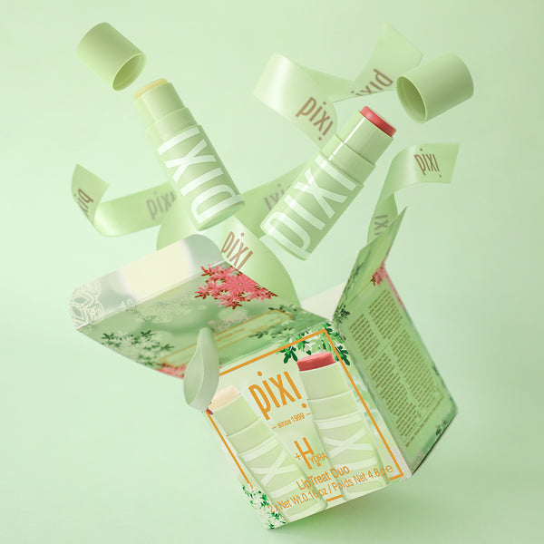 Hydra LipTreat Duo Ornament - Hydrating Tinted Balms - Pixi Beauty