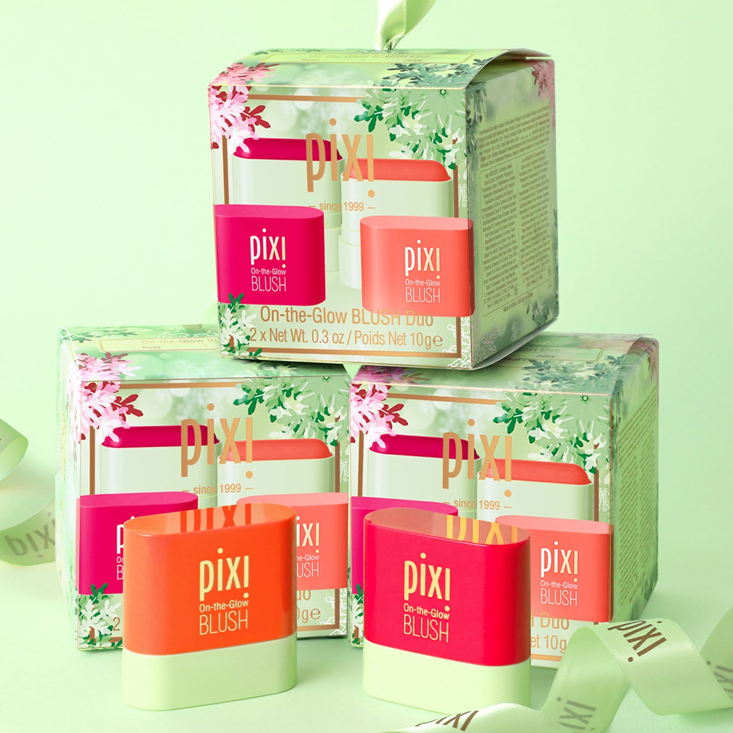On-the-Glow BLUSH Duo Ornament - Tinted Balm for Lips & Cheeks Duo