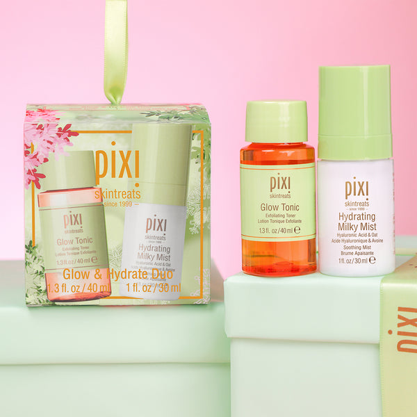 Glow & Hydrate Duo Ornament - Glow Tonic & Hydrating Milky Mist