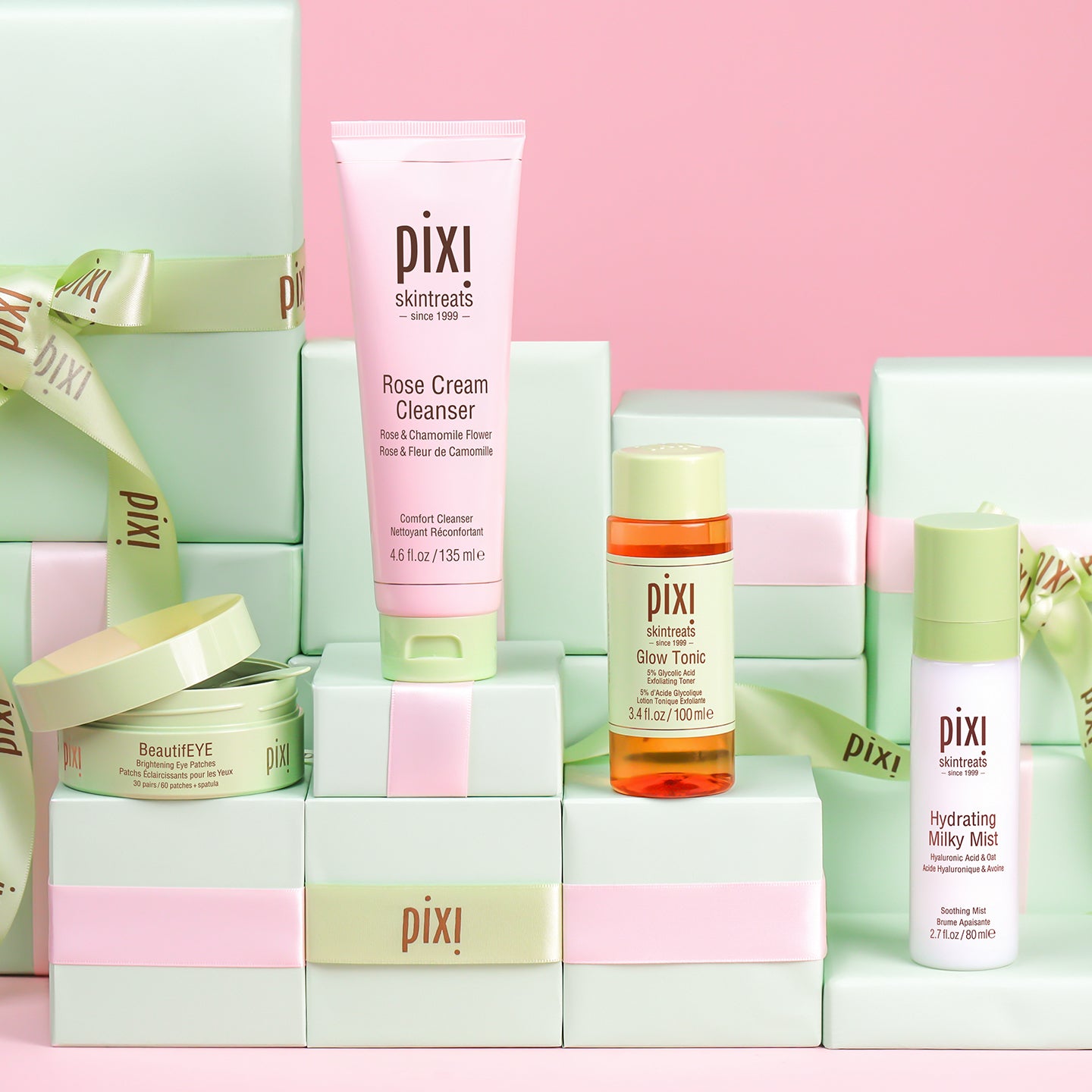 Fresh Start Essential Kit - Glow & Hydrate Essentials - Pixi Beauty