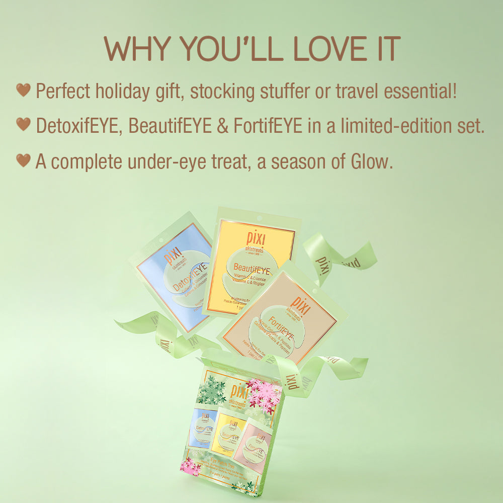 Eye Patch Trio - Ultimate Eye Care Bundle - Pixi Beauty