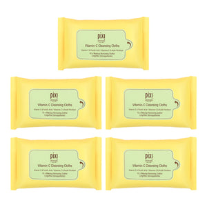 Vitamin-C Cleansing Cloths Set of 5