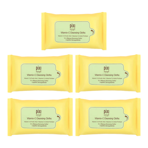 Vitamin-C Cleansing Cloths Set of 5