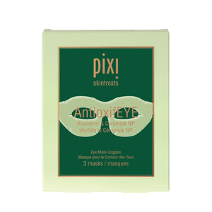  PIXI skintreats AntioxidEYE eye mask packaging on a white background