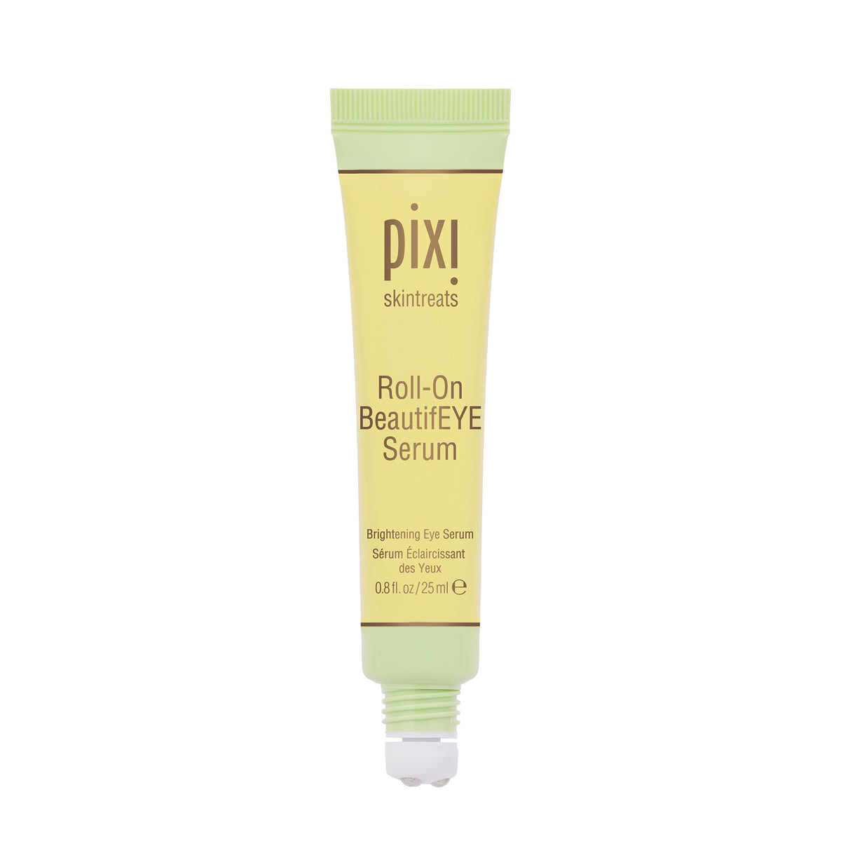 Pixi Roll-On BeautifEYE Serum tube on a white background