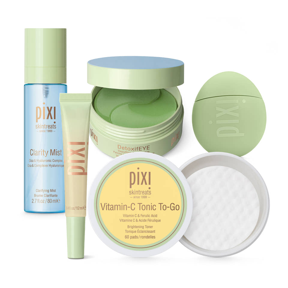 PixiMotion Kit featuring: Clarity Mist, DetoxifEYE, HandHero, LipTone and Vitamin-C Tonic To-Go view 1