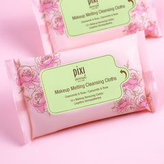 Makeup Melting Cleansing Cloths - Makeup Remover Wipes - Pixi Beauty