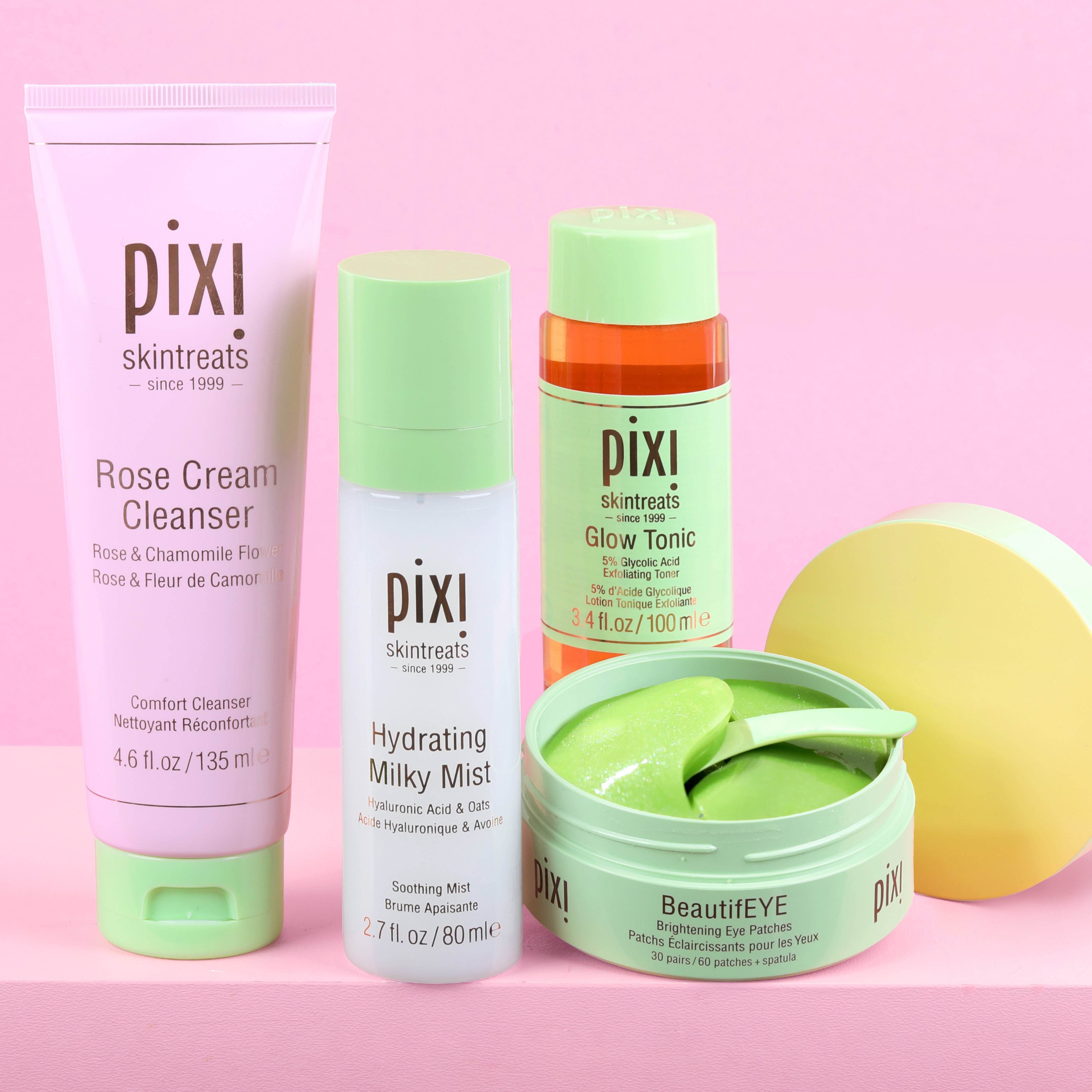 Fresh Start Essential Kit - Glow & Hydrate Essentials - Pixi Beauty