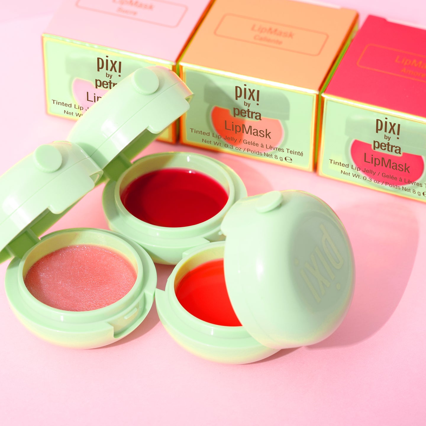 LipMask Trio - Hydrating & Plumping Tinted Lip Jelly Set - Pixi Beauty