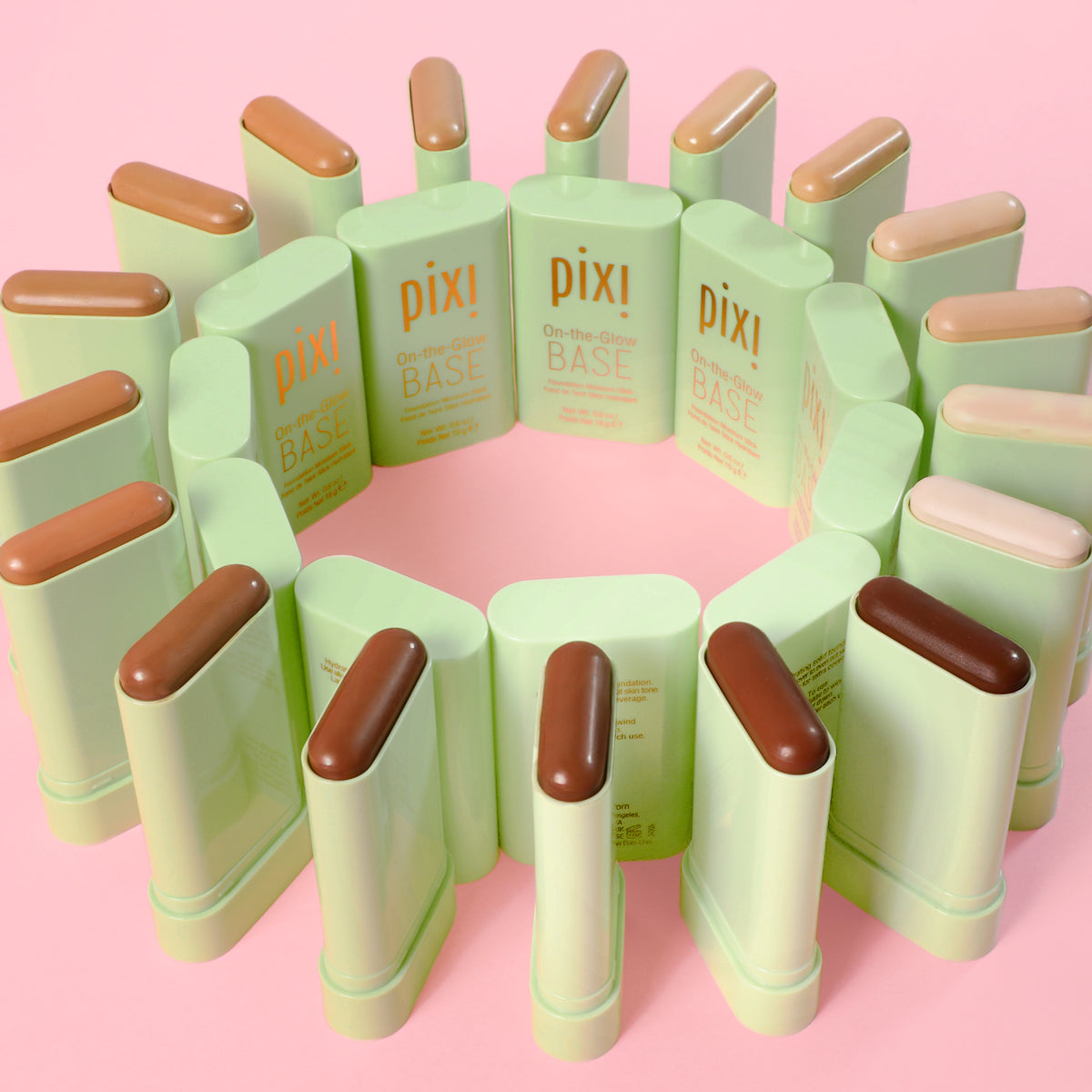 On-the-Glow base shades