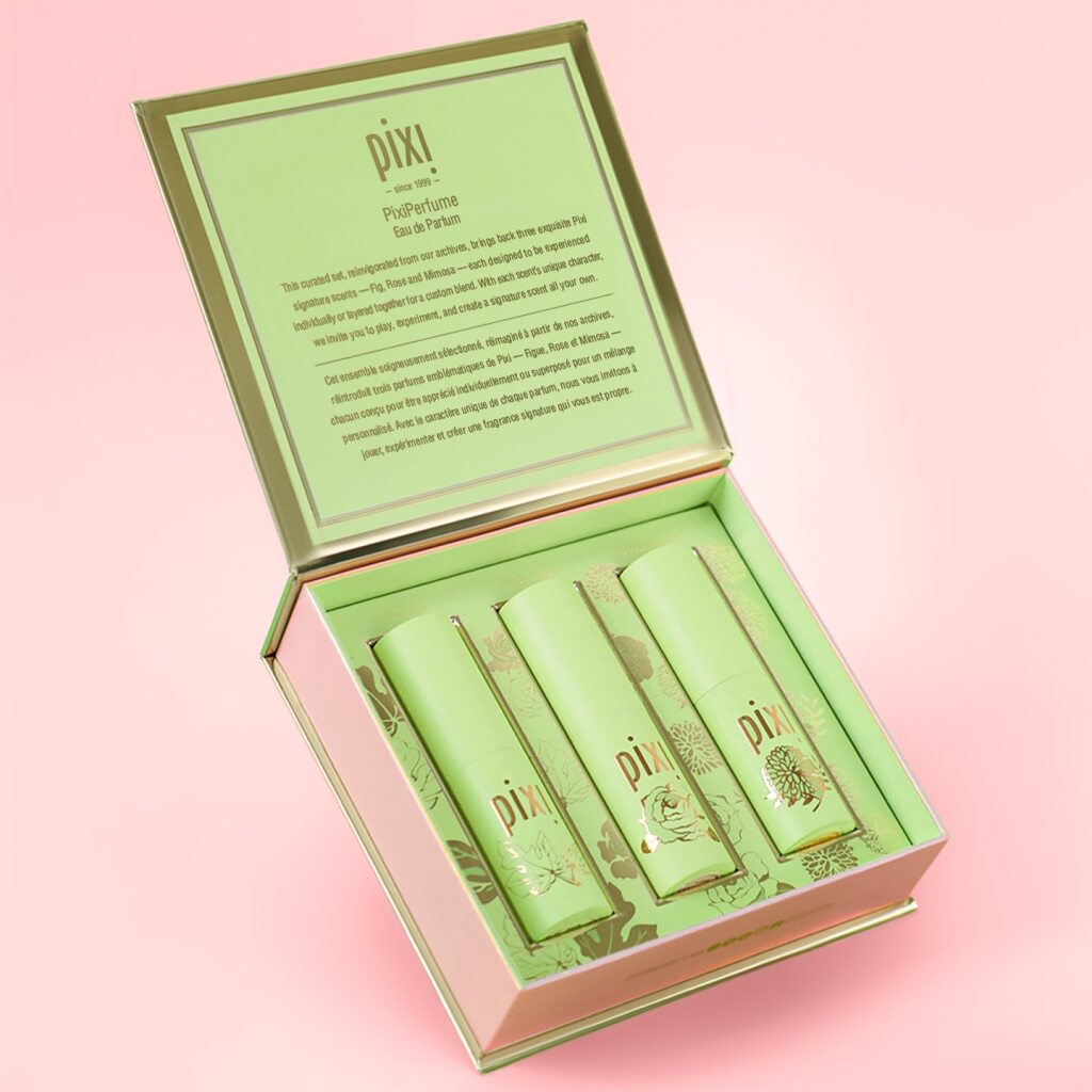 PixiPerfume Eau de Parfum - Gift Trio - Fig, Rose & Mimosa - Pixi