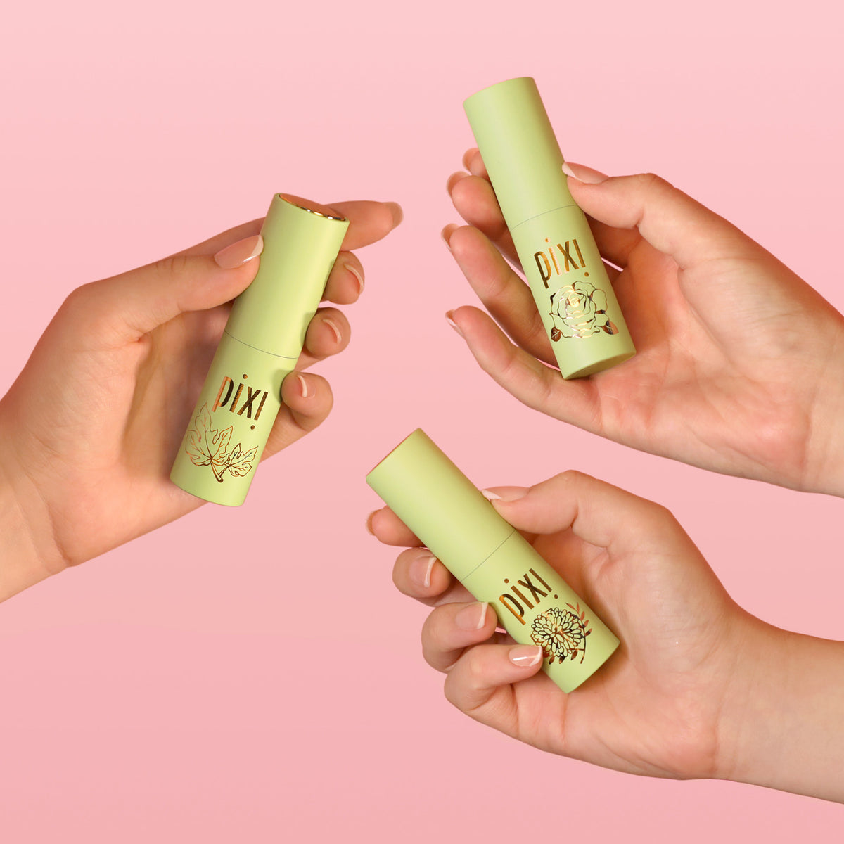 PixiPerfume hand holding