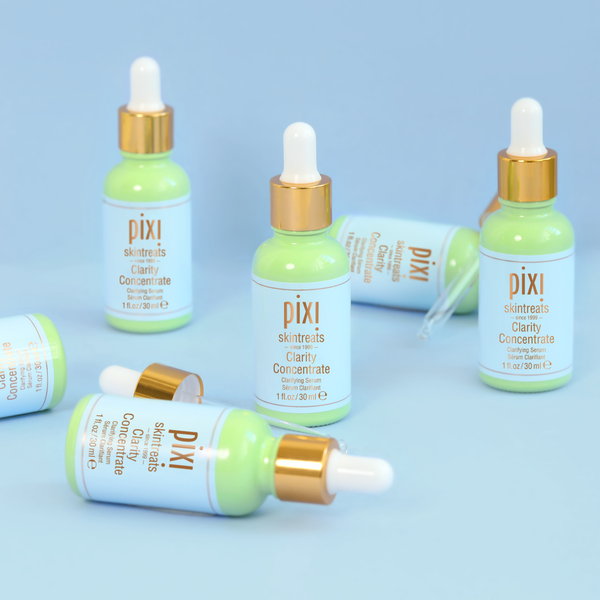 pixi glutathione Glow from within. Shine on the outside. Summer can be harsh on your skin, but your glow doesn't have to fade. Our Glow Drip (IV Therapy) is designed to help eliminating excess oil and impurities to leave pores looking refined and skins texture smooth and radiant Clarity Concentrate Pixi Beauty