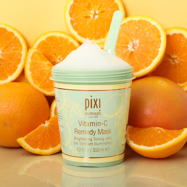 Vitamin-C Remedy Mask - Brightening & Hydrating Gel Mask with Citrus ...