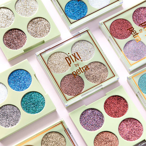 Glitter-y Eye Quad - Eyeshadow Quad - Pixi Beauty