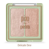 Glow-y Gossamer Duos Powder Highlighter in Delicate Dew view 3 of 7