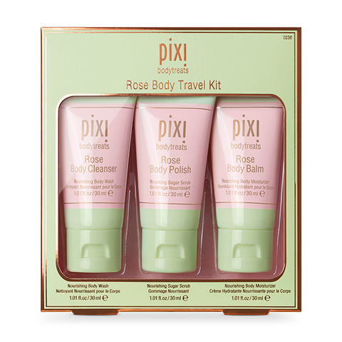 Pixi Rose Body Travel Kit